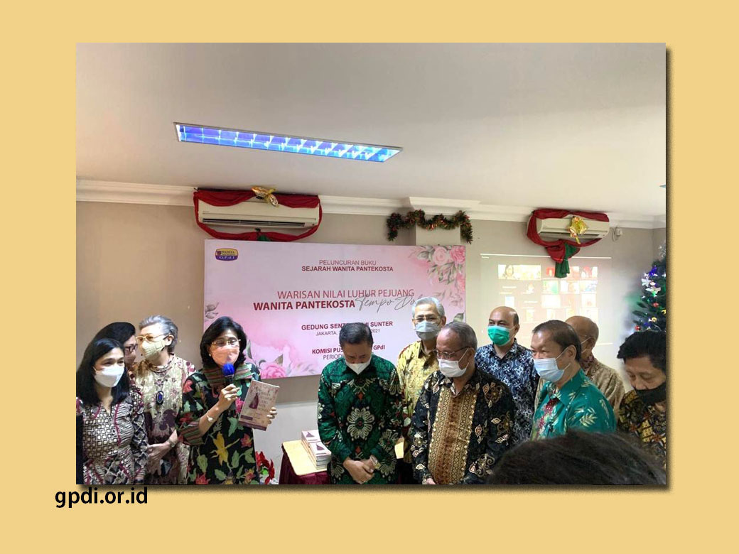 Launching Buku Warisan Nilai Luhur Pejuang Wanita Pantekosta Tempo Doeloe